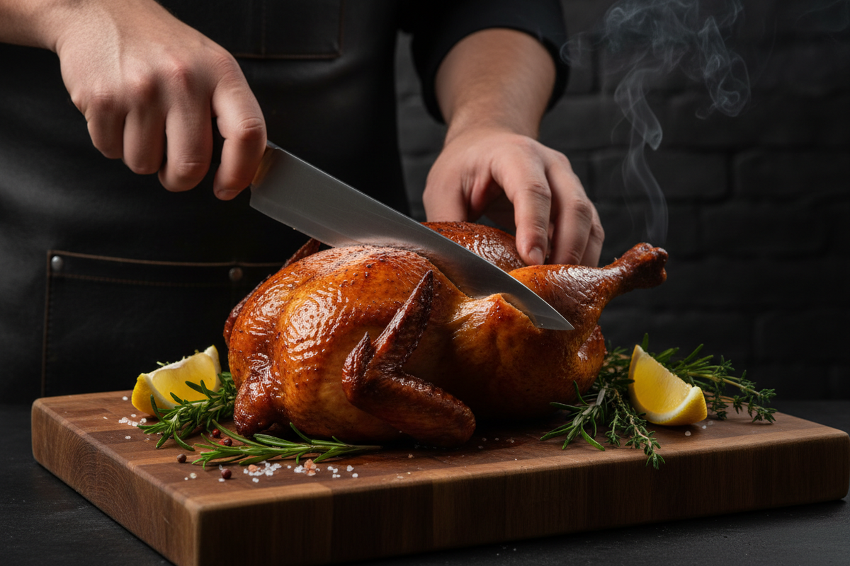 Whole Smoked Chicken